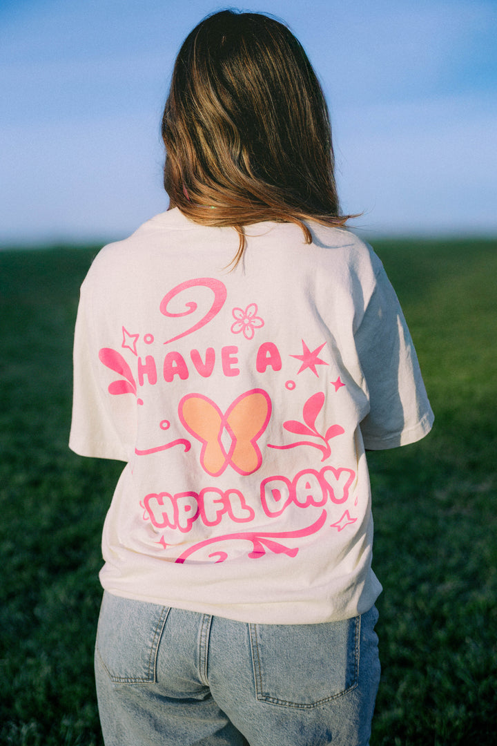 Back of HPFL day tee